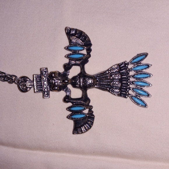 P-5 KACHINA DANCING EAGLE NECKLACE - Picture 2 of 4